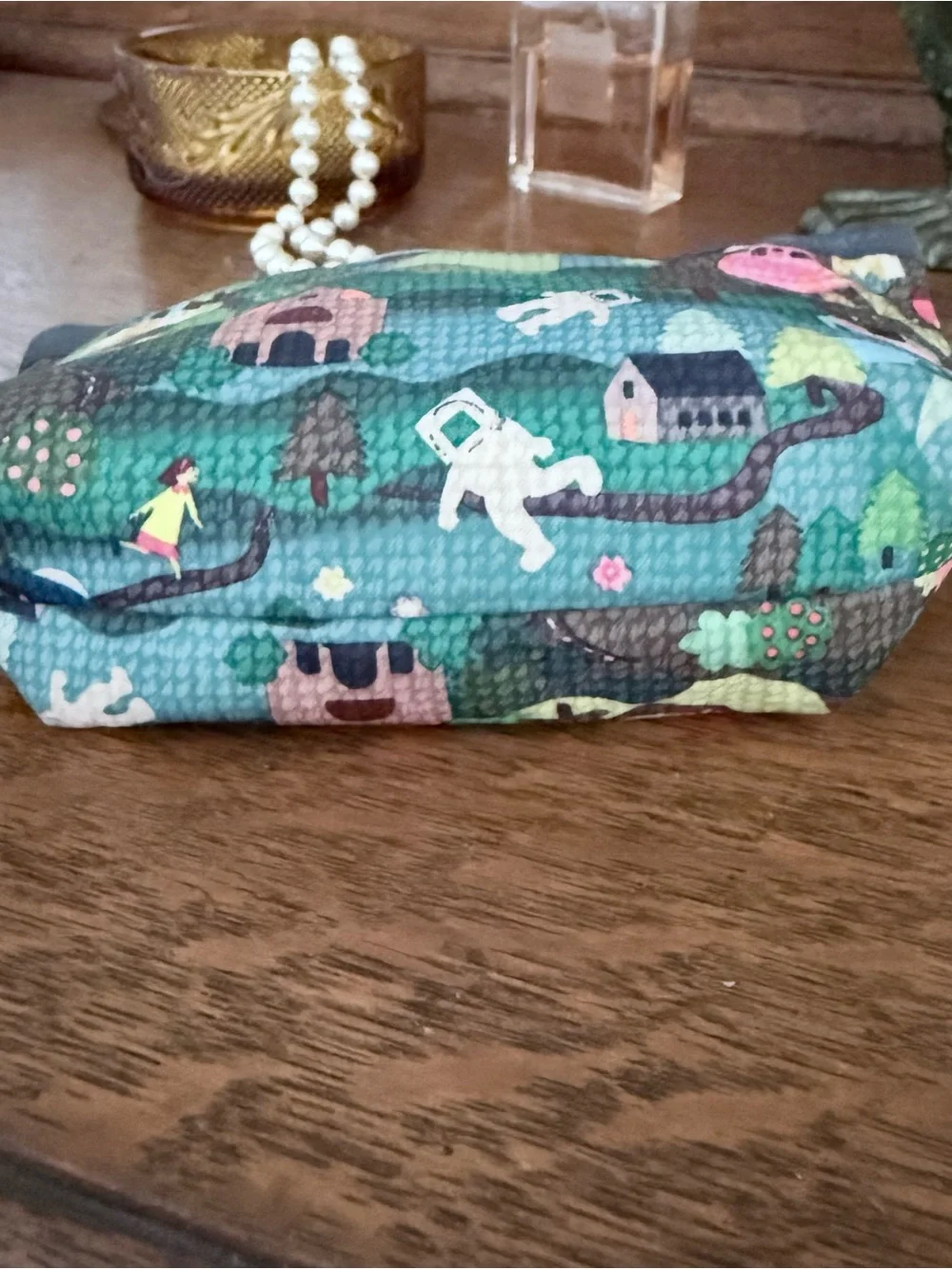LeSportsac Astronaut Print Pouch